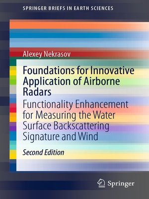 cover image of Foundations for Innovative Application of Airborne Radars